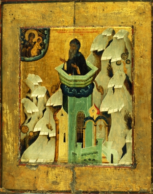 Святой преподобный Семион Столпник