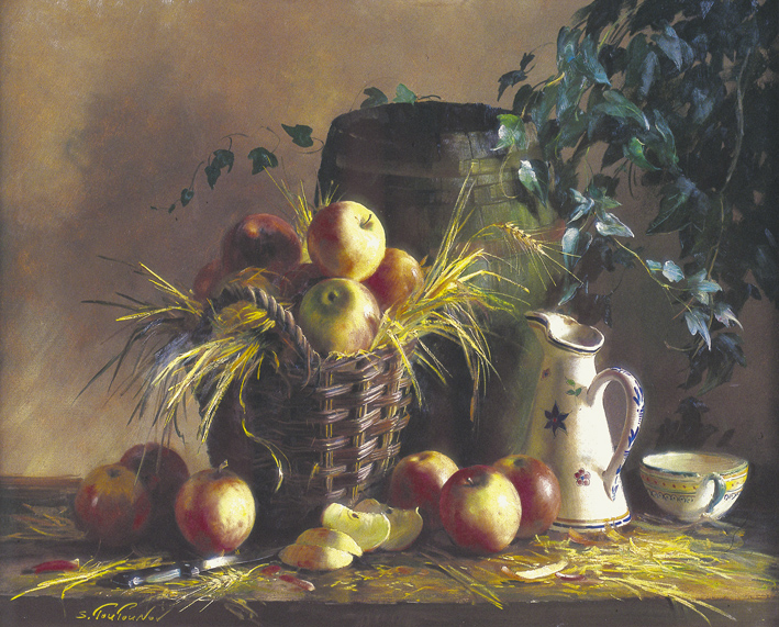 Натюрморт с яблоками репродукция для интерьера картина букет цветов маслом цветы в живописи натюрморт фрукты яблоки кувшин натюрморт с натюрморт с карзиной и яблоками