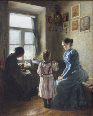 Матвеев И. "Детская молитва" 1895