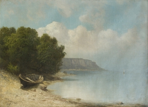 Мещерский А.И.(1834-1902) "Берег моря" 1885