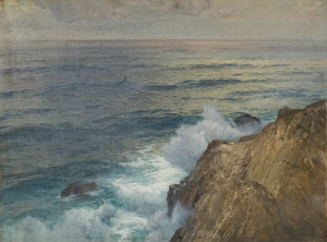 Шультце И.Ф. (1874-1937) "Скалы на берегу моря"