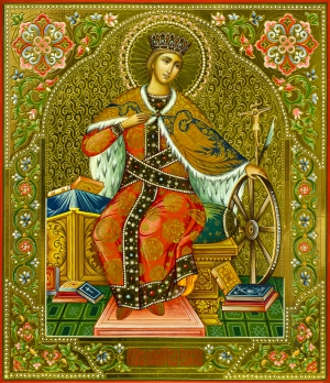 Святая великомученица Екатерина (образ 1)