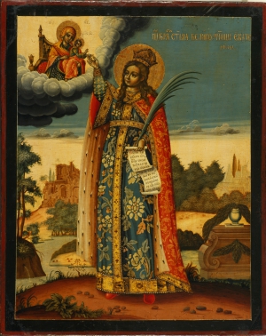 Святая великомученица Екатерина (образ 2)