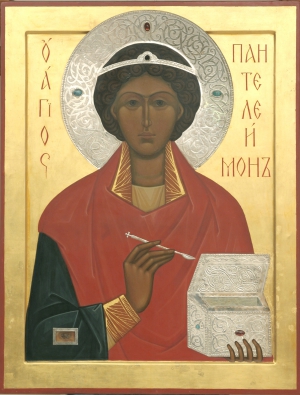 Святой великомученик Пантелеимон (образ 1)