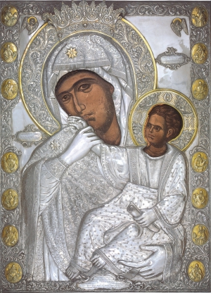 Икона Божией Матери  Отрада и утешение Ватопедская (образ 2)