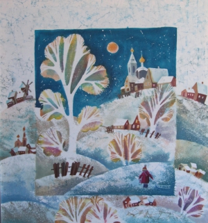 Серебряная зима (центральная часть триптиха)