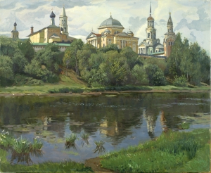 Торжок. Ансамбль Борисоглебского монастыря.