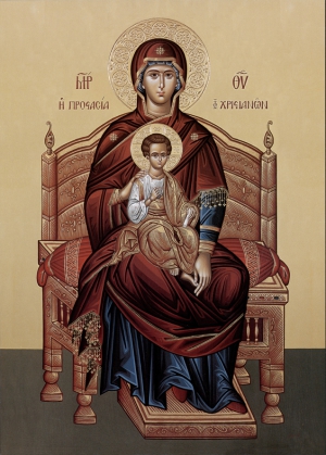 Икона Божией Матери (образ 11)
