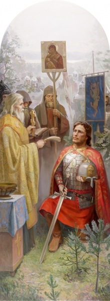 Перед битвой на Святом озере. Василий Ярославич 1262г 