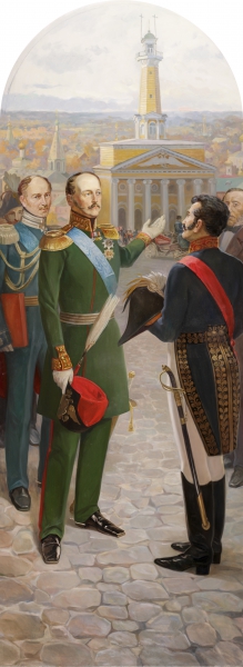 Посещение Костромы Николаем I  1834 г
