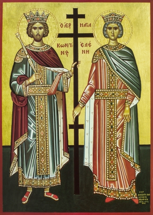 образ святых Константина и Елены