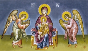 Икона Божей Матери с Архангелами