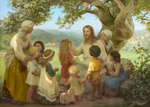 Христос и дети (вариант3)