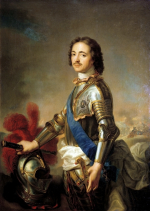 Портрет императора Петра I Романова
