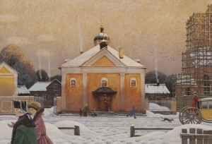 Церковь Трёх Святителей в Петербурге XVIII в