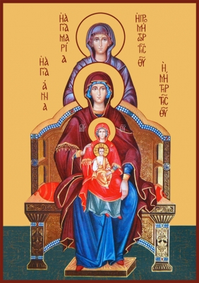 Пресвятая Богородица со Сродницами