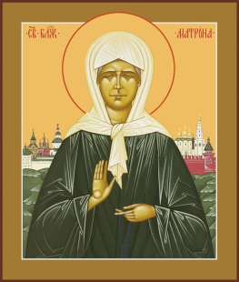 Икона св блаженной Матроны Московской (4)
