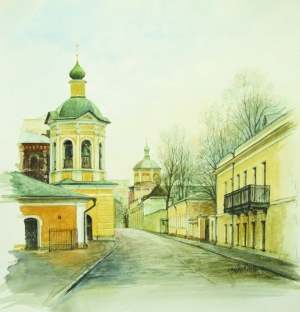Крапивинский пер. Церковь Сергия Радонежского 