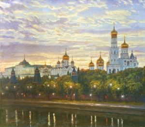 Вечерний Кремль