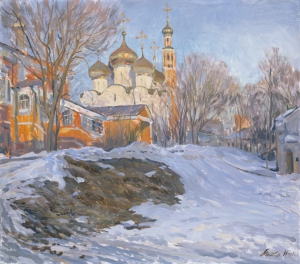 Март в Новодевичем монастыре