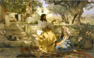 Г.Семирадский "Христос в доме Марфы и Марии"